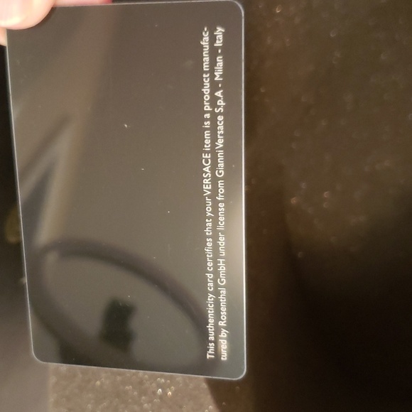 Versace Rosenthal Box with Authenticity Card EUC - Picture 6 of 10